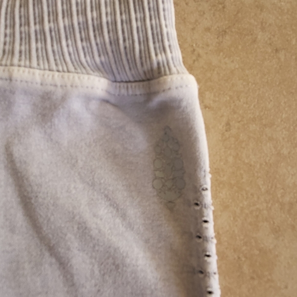 Free People Good Karma Running Shorts in Ice Gray - Picture 5 of 6